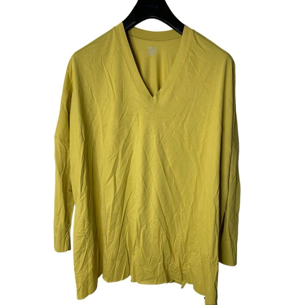 PLANET lagenlook long sleeve top women's one size fits all